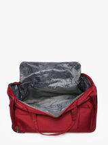 Travel Bag On Wheels Travel Snowball Red travel 42672-vue-porte