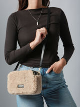 Shoulder Bag Moumoute Lancaster Beige moumoute 22-vue-porte