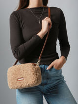 Shoulder Bag Moumoute Lancaster Beige moumoute 22-vue-porte