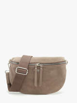Belt Bag Miniprix Brown velvet F7505