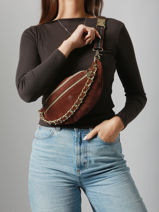 Sac Banane Petra Mila louise Beige vintage 23689V-vue-porte