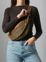Belt Bag Mila louise Brown vintage 23689PAV-vue-porte