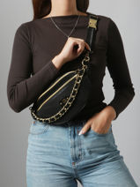 Belt Bag Mila louise Black lx 23689LX1-vue-porte