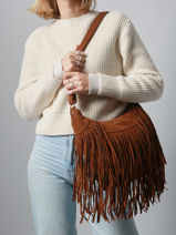 Shoulder Bag Rodeo Miniprix Brown rodeo F7514-vue-porte