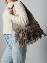 Shoulder Bag Rodeo Miniprix Brown rodeo F7516-vue-porte