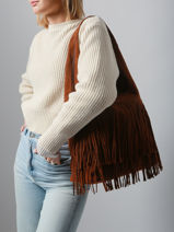 Shoulder Bag Rodeo Miniprix Brown rodeo F7516-vue-porte