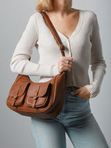 Shoulder Bag Edgy Miniprix Brown edgy 27503-vue-porte