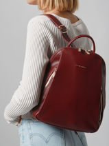 Sac  Dos David jones Rouge dune 2-vue-porte