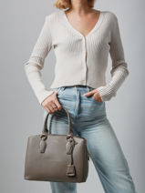 Sac Port Main Dune David jones Gris dune 2-vue-porte