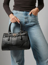 Handbag Greyson Guess Black greyson BG920605-vue-porte