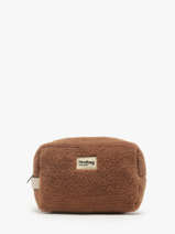 Toiletry Kit Hindbag Brown teddy TE