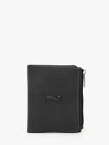 Leather Rallye Wallet Nathan baume Black original n 476N