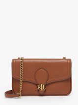 Sac Bandoulire Bradley Cuir Lauren ralph lauren Marron bradley 32977374
