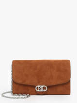 Sac Bandoulire Adair Cuir Lauren ralph lauren Marron adair 32980761