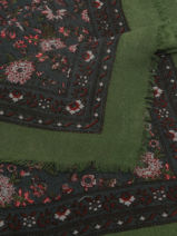 Foulard Bindi atelier Multicolore floral FLL-vue-porte