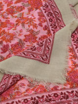 Scarf Bindi atelier Multicolor floral FLL-vue-porte