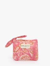 Porte-monnaie Bindi atelier Rose floral PM