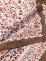 Foulard Bindi atelier Multicolore floral FL-vue-porte