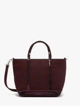 Sac Bandoulire Baby Cabas Paillettes Vanessa bruno Rouge cabas 1V40410