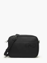 Sac Bandoulire N City Louvain Cuir Nathan baume Noir n city 7