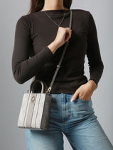 Sac Bandouli�re Erenia Guess Marron erenia SO783875-vue-porte