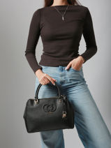Satchel Calebra Guess Black calebra BG953606-vue-porte