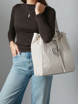 Sac Port paule Calebra Guess Blanc calebra BG953623-vue-porte