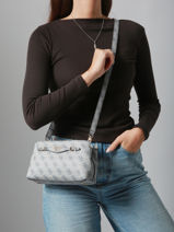 Shoulder Bag Katya Guess Blue katya SG965212-vue-porte