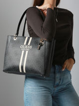 Sac Port paule Noelle Guess Noir noelle OS967225-vue-porte