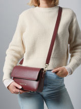 Shoulder Bag Zero Re Recycled Polyester Valentino Violet zero re VBS7B303-vue-porte