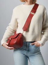 Shoulder Bag Samba Re Valentino Red samba re VBS8ZG09-vue-porte