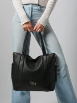 Shoulder Bag Libra By byblos Black libra BS34B04-vue-porte