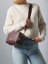 Shoulder Bag Pattie Valentino Violet pattie VBS52901-vue-porte