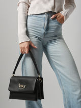 Shoulder Bag Amina By byblos Black amina BS57B02-vue-porte