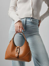 Handbag Amy By byblos Brown amy BS45B02-vue-porte