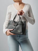 Sac � Main Aya By byblos Noir aya BS48B02-vue-porte