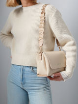 Shoulder Bag Alexia Valentino Beige alexia VBS5A806-vue-porte