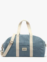 Sac Port paule Denim Coton Hindbag Bleu denim DE