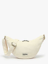 Sac Banane Velours Velours C�tel� Hindbag Beige velours V