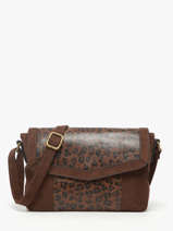 Sac Bandouli�re Velvet Miniprix Marron velvet 27582