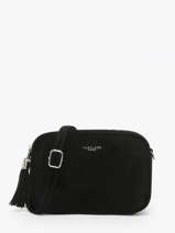Shoulder Bag Velvet Miniprix Black velvet F7511