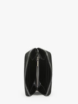 Coin Purse Velvet Miniprix Black velvet F8809-vue-porte