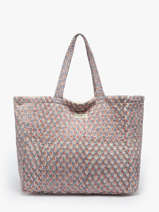 Shoulder Bag Floral Cotton Bindi atelier Multicolor floral MS