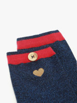 Socks Cabaia Blue socks women SEK-vue-porte