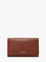 Medium Leather Tradition Wallet Etrier Brown tradition ETRA095M