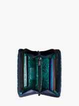 Medium Wallet Manaus Cabaia Blue anniversaire 10ans - WALM-10A-vue-porte