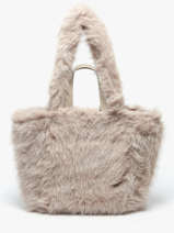 Sac Port� Main Et �paule Fur Fourrure Miniprix Marron fur A471