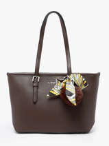 Shoulder Bag Grained Miniprix Brown grained F2531