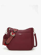 Shoulder Bag Grained Flora & co Red grained F8575