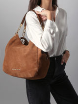 Shoulder Bag Lillie Michael kors Brown lillie F3G0LE3S-vue-porte